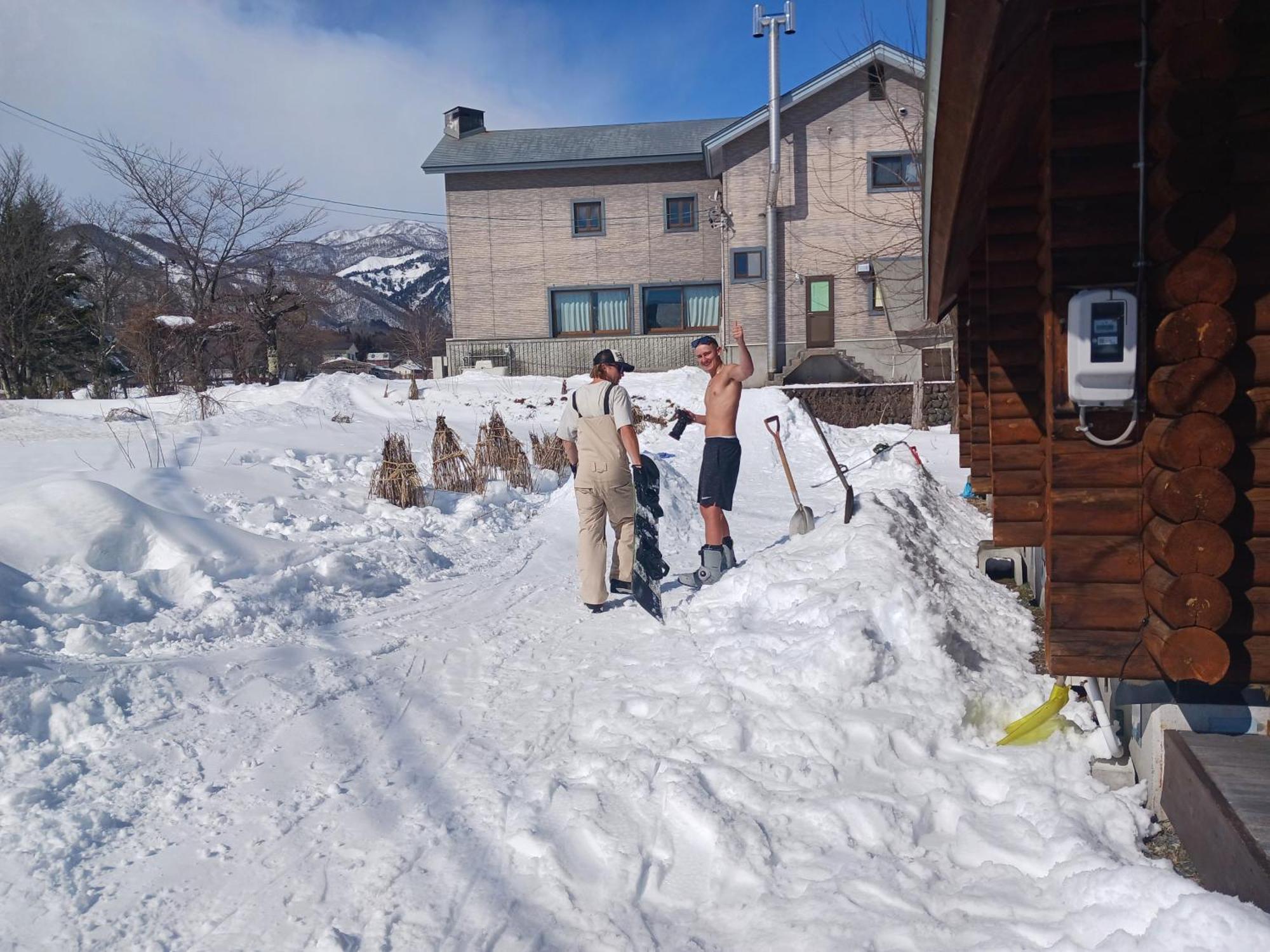 Log Cottage Villa Happo Hakuba Dış mekan fotoğraf