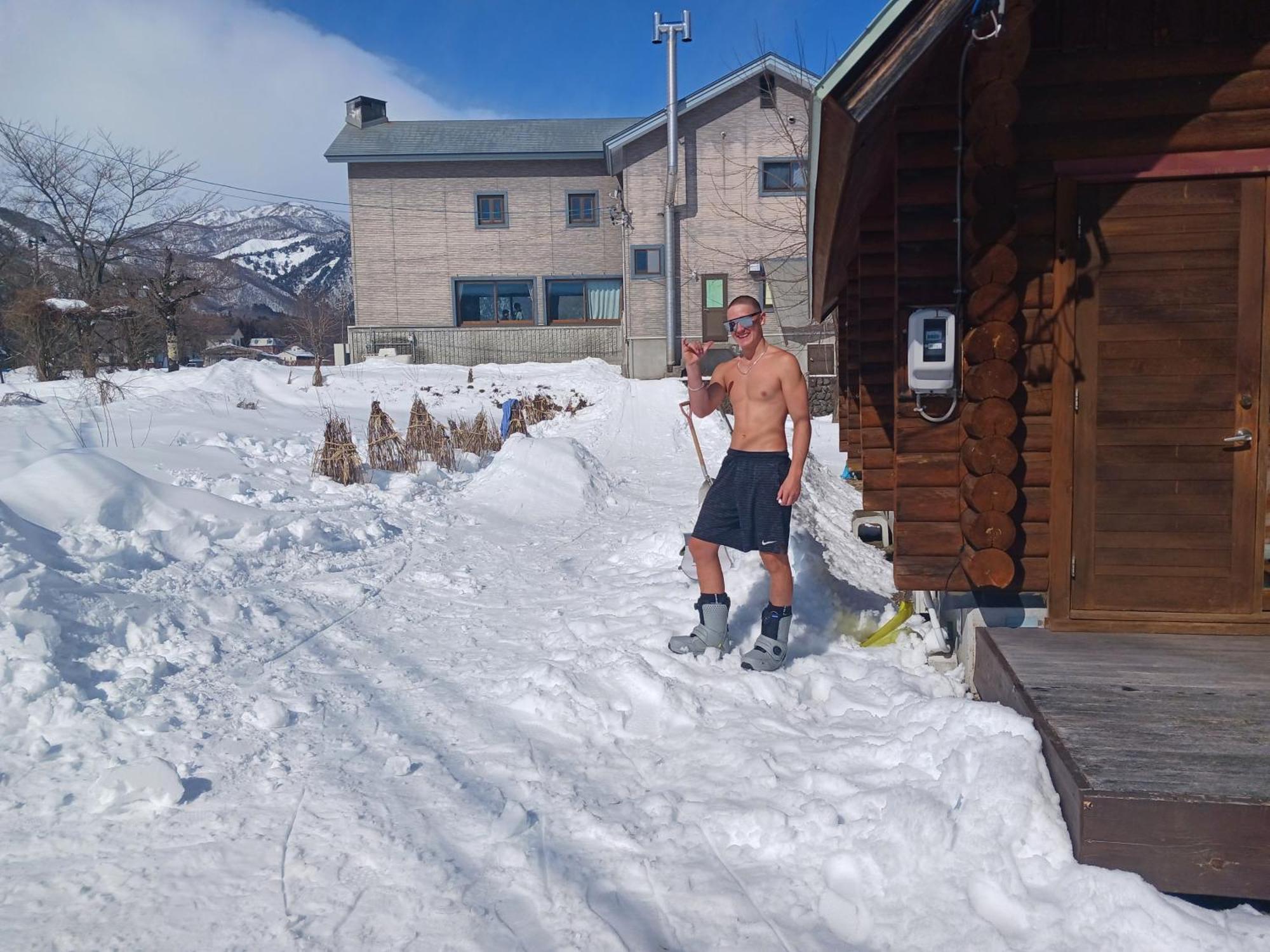 Log Cottage Villa Happo Hakuba Dış mekan fotoğraf